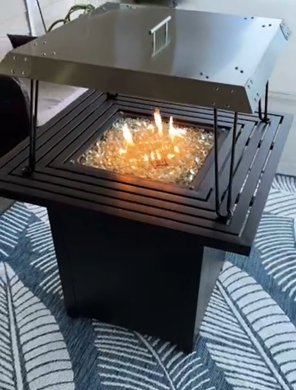 Fire Pit Heat Deflector